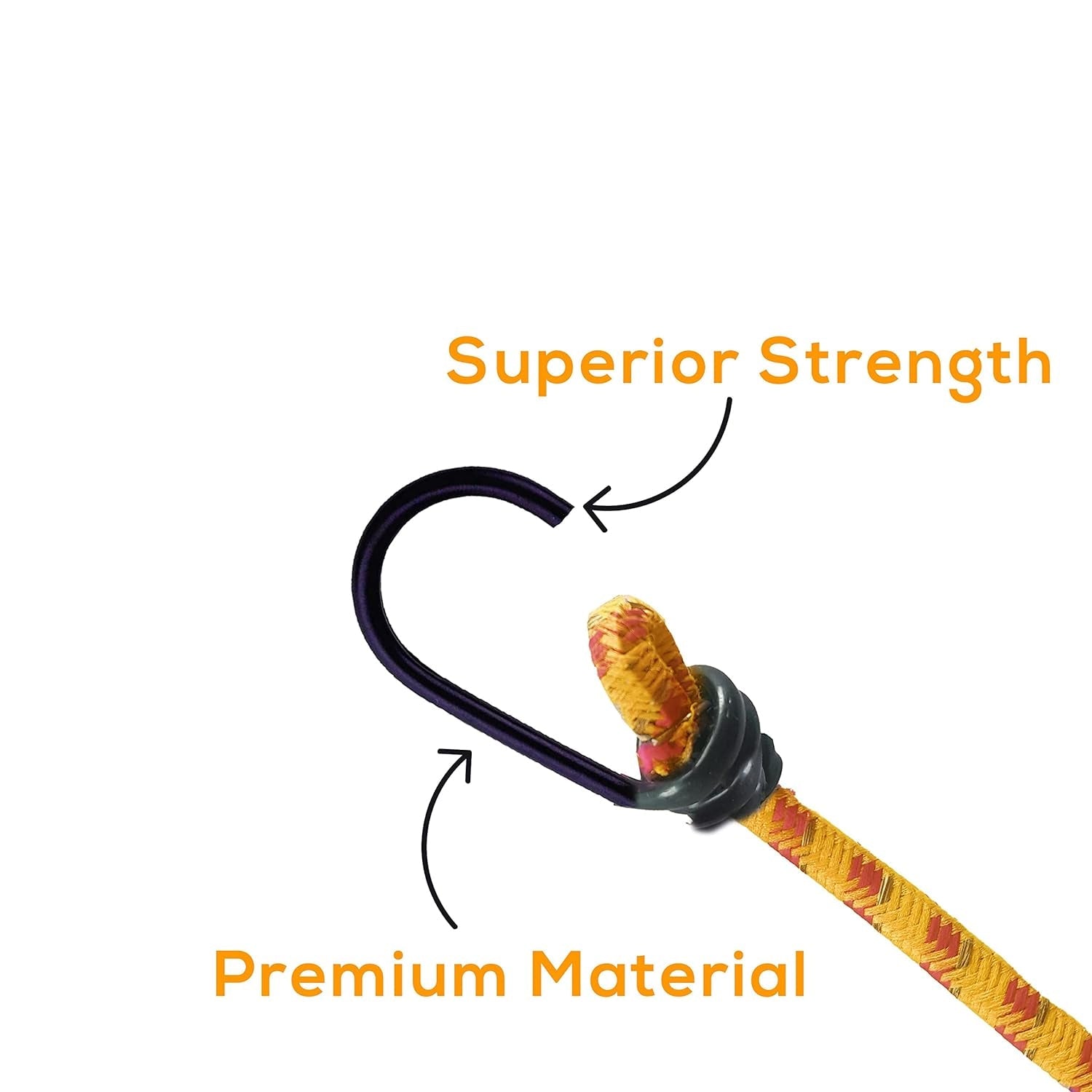 9100 Multipurpose Ultra Flexible Bungee Rope / Luggage Strap / Bungee Cord High Strength Elastic Bungee, Shock Cord Cables, Luggage Tying Rope with Hooks (2 Mtr) 9100 Multipurpose Ultra Flexible Bungee Rope / Luggage Strap / Bungee Cord High Strength Elastic Bungee, Shock Cord Cables, Luggage Tying Rope with Hooks (2 Mtr)